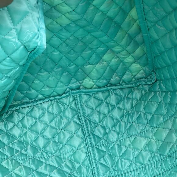 Vera Bradley Large Duffle Bag Weekender Overnight Travel Bag in Flower Shower - Picture 12 of 14